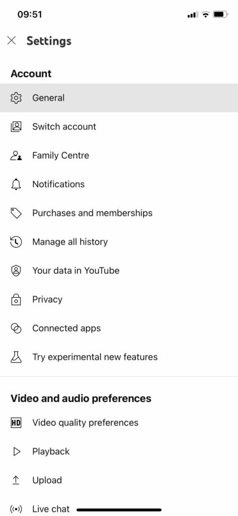 how to block content on youtube
